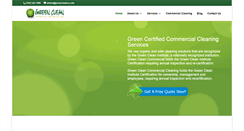 Desktop Screenshot of greencleancs.com